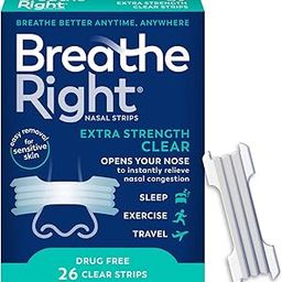 Breathe Right Extra Clear for Sensitive Skin, 26 Count-image-6
