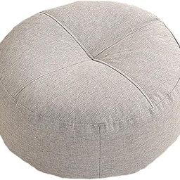 FASHIONMYDAY Round Floor Pillow Meditation Floor Pillow for Adults Kids Chair Studio Light Gray Pillows-image-33
