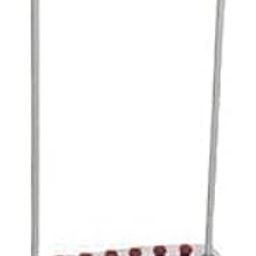 WKM Push type 6 Tubes ESR Stand for Laboratory and Pathology Iron Test Tube Rack-23