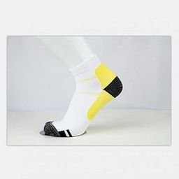 CALANDIS™ Unisex Ankle-Length Compression Socks Yellow | Mens Clothing-image-19