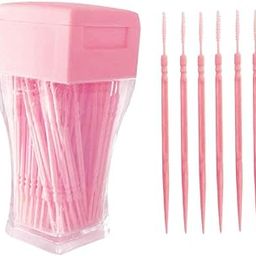 LOOM TREE® 200Pcs Double Head Interdental Brush Dental Floss Teeth Oral Clean Pink | Health Care | Other Health Care Supplies-image-72