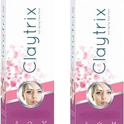 claytrix anti ageing face wash and given clearing skin all skin type 100 ml pack of 2-11