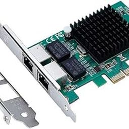 X-MEDIA Dual Port 10/100/1000Mbps Intel 82575EB Gigabit Ethernet PCI Express PCIe x1 Server Network Card/Network Adapter, Windows 10 & Linux Supported [XM-NA3821]-25
