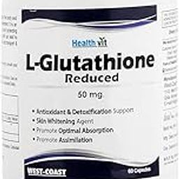 Healthvit L-Glutathione 50 Mg 60 Capsules-picture-18