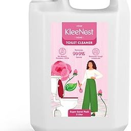 Kleenest Advanced Toilet Cleaner Liquid 5 Litre, Rose | Thick Formula with Natural Citric Acid| Limescale Remover| Removes 99.9% germs| Provides Long Lasting Freshness| Bleach Free-image-48