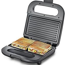 Prestige Sandwich Toaster With Fixed Grill Plates - Pgdp 01, Black, Small, 750 Watts-0