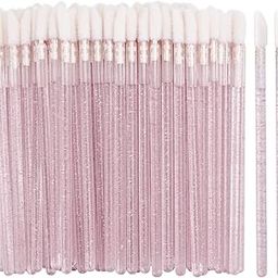 Rubyface Lip Applicators Disposable Lip Brush, Lips Wands Applicators, Lipstick Applicators Disposable Doe Foot Applicators Lips Brush Wands (multicolor, 200 pcs)-45