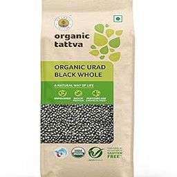Organic Tattva, Organic Unpolished Urad Dal Black Whole, 500g-image-29