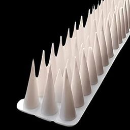 Set of 100 Bird Spikes for AC/Balcony/Balustrades Protect Windows Against Pigeons for Children's Safety (White)-picture-24