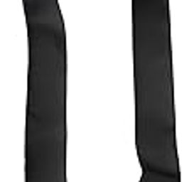 Artful, Skinny Satin silk hair ribbon, Long Thin Satin hair ribbon with Angled Ends, Pure Satin silk Bow Tie, Neck Tie, Choker Ponytail Holder Tie Silk Scarves Hair Band (40 Inches Long, Black)-image-49