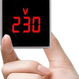Blackt Electrotech (BT71PL) Plugin Digital Voltmeter Panel Meter LCD AC Voltmeter Volt Tester small size (1)-7