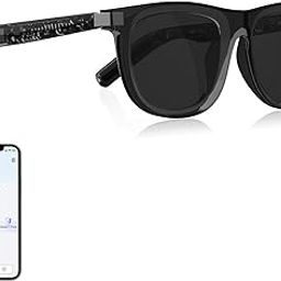 Tulbeys Smart Glasses, Polarized Bluetooth Sunglasses for Men Women, Open Ear Audio Glasses with Outdoor UV Protection-image-103