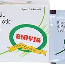 Virgo Healthcare's Biovir - 25 Sachets | Saccharomyces Boulardii Prebiotic & Probiotic | Diarrhea | IBS | Lactose Intolerance-picture-18