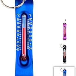 Sun Company Brrr-ometer - Snowsport Zipperpull Thermometer | Skiing & Snowboarding Thermometer for Jacket, Parka, or Pack-image-56