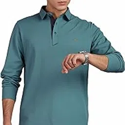 stellers Men's Full Sleeve Polo T-Shirt | Premium Cotton | streatchable | Enzyme bio Washed | Feather Touch Feel | Sustainable-picture-26