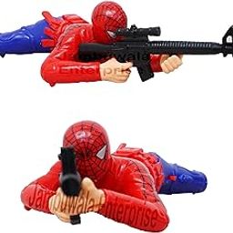 Jambuwala Enterprise® Action Toy Gan Crawling Action Tooy with Lights and Sound, Action Toy Crawls with Gun and Shooting Sound, Action Tooy with Gan tooy for Kids,Boys,Girls,Childrens-23