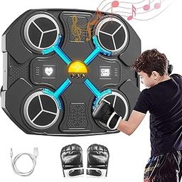 OneNine Bluetooth Music Boxing Machine, Boxing Machine with Music, Wall Mounted Boxing Target, LED Music Boxing Machine for Home, Indoor and Gym, Boxing Machine for Children-picture-2