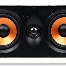 micca M-CS Dual 5.25 Inch 2-Way MTM in-Wall Speakers with Pivoting 1" Silk Dome Tweeter (Each, White)-13
