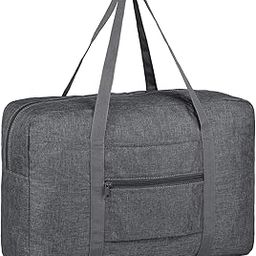 Gage Polyester Travel Duffle Bag Gym Bag for Men Women, Tote Bag, Weekender Bag, for Spirit Airlines Personal Item Bag 18x14x8,Foldable Carry on Luggage -Denim Grey-image-29