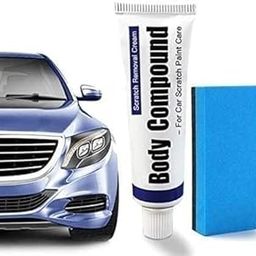 Makartt Gel Polish Kit, 1 Pcs Car Body Scratch Remover And Repair Polishing Wax Kit With Sponge Cream Wax Body Compound Scratch Remover For Car And Bike Clothes Organizer Storage-image-86