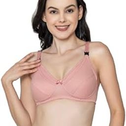 Feeding Bra/Nursing Bra/Maternity Bra Full Cup Non Padded Wire Free Bra for Women | Post Pregnancy Easy to Breastfeed (Pack of 1)-image-19