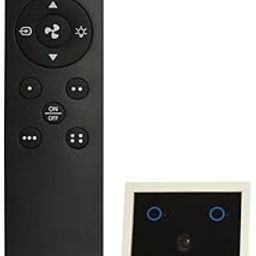 4-Way ON/Off 220V-240V Digital Remote-Control Wireless Wall Switch with IR Remote Control(Without Fan Regulator) (Four Channel Switch)-32