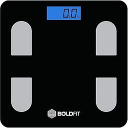 Boldfit Weight Machine for Body Weight Machine Digital Bathroom Scale for Human Body Weight Measurement Extra Thick Weighing Scale with LCD Display 36Months Warranty, Black,Max Weight 180Kgs-10