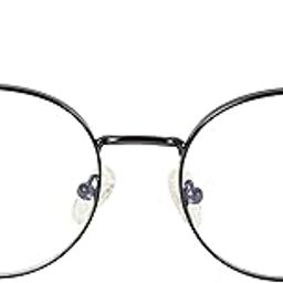TERRY & CO | Zero Power Blue Cut Eyeglasses | Metal Frame | Small Size | Anti-Reflective, UV Protection, Lightweight | Spring Hinges | Unisex-image-72