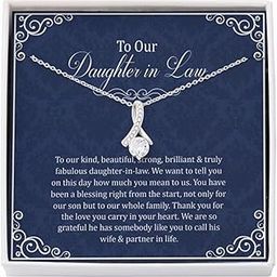 925 Sterling Silver Daughter-in-Law Pendant, Alluring Beauty Necklace, Wedding Jewellery Gift-image-38