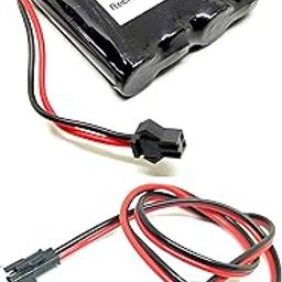 INVENTO 1Pcs 5V 1500mAh Ni-mh Rechargeable 4 AA Cell Battery Pack with 5.5mm DC Female Jack Plug wire 500mm Long-29