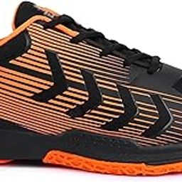 Pro ASE Non-Marking Badminton Shoes - Lightweight & Durable, Perfect for Squash, Table Tennis, Pickleball & Indoor Sports | X-Cushion, Active Grip Sole, Toe Assist | Men, Women, Unisex | Blue,Black,Orange-15