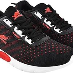 Running/Walking/Sports Shoes (906-BLACK RED-8-image-64
