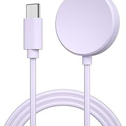 Tobfit Watch Charger Cable for Samsung Galaxy Watch 6, 6 Classic, 5/5 Pro, 4/4 Classic,3/Active 2/1, 3.3ft(100cm) Soft USB-C Charging Cables with Charging Stock,Durable Charger Cable for Samsung Watch-12