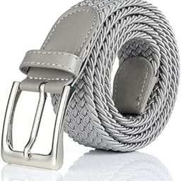 Men Belt-Stretch Woven Braided Belt For Gift Men Golf Casual Jeans with Nylon Canvas boy women belt jeans belt girl belt pent safety belt-image-88
