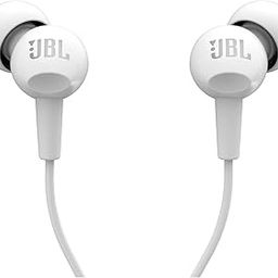 JBL C100SI Wired In Ear Headphones with Mic, JBL Pure Bass Sound, One Button Multi-function Remote, Premium Metallic Finish, Angled Buds for Comfort fit (White)-27