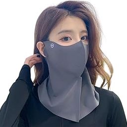 Anti Pollution | UV Protection Face Mask with Neck Coverage, UPF50+, Breathable Mesh, Cool Fabric, Elastic Ear Straps-image-58