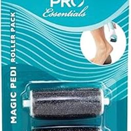 PRO Magic Pedi Roller Pack - Replacement Refill Heads | Roller for Hard Skin & Callus Remover | Compatible with PRO Essentials Magic Pedi-picture-23