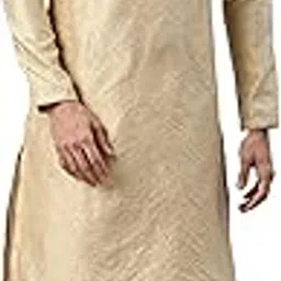 manthan Mens Art Silk Kurta Churidar Set-picture-44