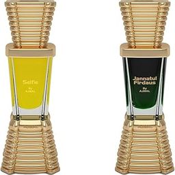 Ajmal Selfie Concentrated Woody Perfume Free From Alcohol 10ml for Male & Ajmal jannatul Firdaus Concentrated Oriental Perfume Free From Alcohol 10ml for Unisex Combo-image-9