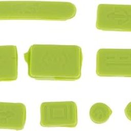 CALANDIS™ Silicone Laptop PC Dust Stopper Dustproof Plug USB Earphone Cap Green | Other Computers & Networking-32