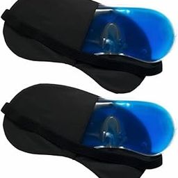 eyurva Cooling Gel Relaxing Eye Sleep Mask For Dark Circles, Dry Eyes, Cooling Eyes, Pain Relief, Redness, Eye Patches, Sleeping Cool Pad Suitable For All Family Members Sleeping Mask (Black 2Pc)-picture-47