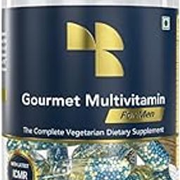 Gourmet Multivitamin for Men | Vital Supplement for Heart, Brain, Bone, Joints, Vision, Skin, Hair, Energy,Stamina,Immunity | Capsules with Omega Oil & Essential Nutrients(30 Capsules)-image-28