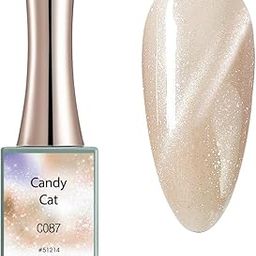 CANNI Gel Nail Polish Candy Cat Eye Gel Series UV Gel Nail Art Starter Manicure Salon DIY at Home - C087-image-89