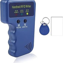 RFID Card Duplicator,RFID Reader, RFID Reader Writer for Cards, 3Pcs Set with 1-3cm Sensing Range, Handheld Device for Office, School, Community Access Control, Compact and Portable-0