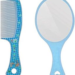 VEDETIC Combo of Hair Comb & Mirror Set for Women and Girls | Casual, Travelling, Daily Use Hair Comb & Hand Mirror, Easy to Carry in Your Purse and Handbag-image-58