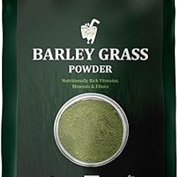 FzyEzy Premium Organic Barley Grass Powder | 100% Pure, Non-GMO, Vegan Superfood | Rich in Chlorophyll, Antioxidants, Essential Nutrients | Supports Detox, Immune, Digestive Health, Heart Wellness | Health Boosts Energy | Ready to Mix in your favorite Recipes (Barley Grass Powder | 227gm)-image-3