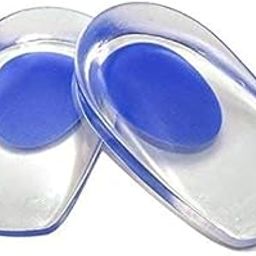 LIVORA Silicone Gel Heel Protector Insole Cups for Swelling, Pain Relief, Foot Care Support Cushion for Men and Women (Multicolor).-image-79