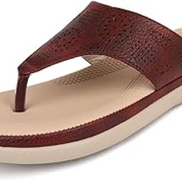 Casual Flat Slippers For Women - Women Footwear - Flats For Woman - Sandals For Women - Flats For Women Daily Use - Comfortable Ladies Chappal (46043)-image-25