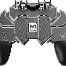 NOYMI PUBG Trigger Controller and Mobile Gamepad: 6 Finger Game Assistant with 4 Highly Sensitive Triggers and Left/Right Tilt Probe - Enhanced Gaming Experience on Your Smartphone-image-119