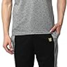 Cotton Blend Track suit Co-ord Set For Men With Round Neck Half Sleeve T-Shirt and Capri-VJ-MNS-TC-GROUP7-image-57